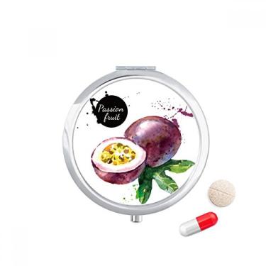 Imagem de Porta-comprimidos, pasta de comprimidos de aquarela saborosa e saudável Passion Fruit