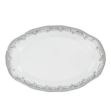 Imagem de Travessa Rasa Oval 36cm Porcelana Schmidt - Dec. Saint Germain 2210