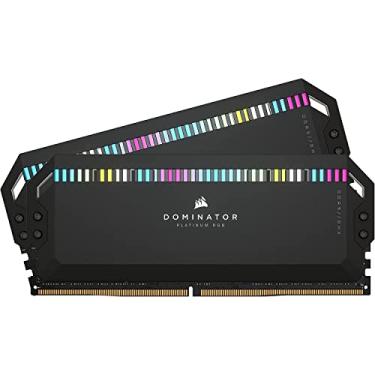 Imagem de CORSAIR Memória DOMINATOR PLATINUM RGB DDR5 RAM 64GB (2x32GB) 6600MHz