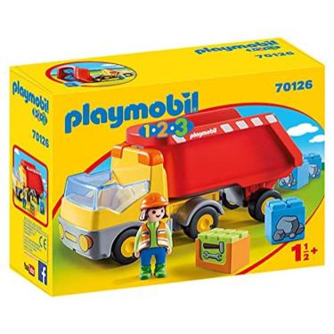 Imagem de Playmobil 1.2.3 Caminhão de lixo