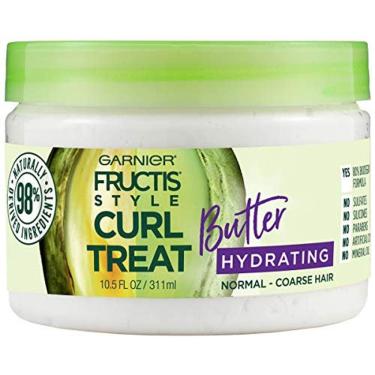Imagem de Hidratante Garnier Fructis Estilo Curl Tratamento Manteiga para Cabelos Cacheados Normais a Grossrese, 10.5 Fl Oz
