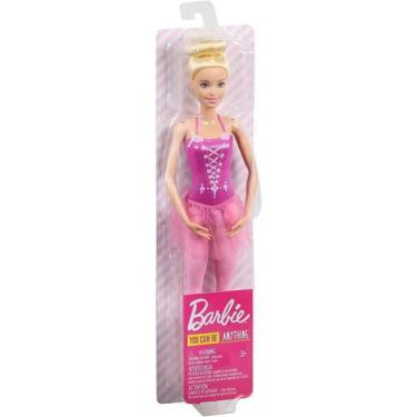 Imagem de Boneca Barbie Bailarina Loira Rosa - Mattel