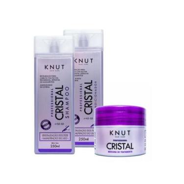 Imagem de Kit Knut Cristal Shampoo + Condicionador + Máscara