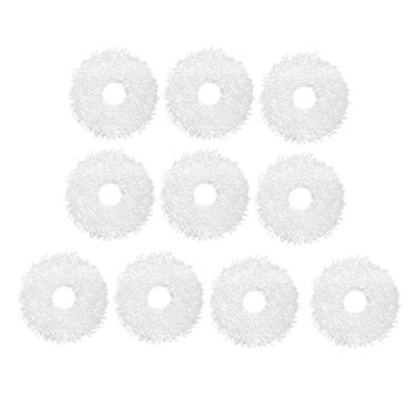 Imagem de Pacote com 10 kits de acessórios de substituição compatíveis com ECOVACS DEEBOT X1 Omni / X1 TURBO Robô esfregão a vácuo peças de reposição