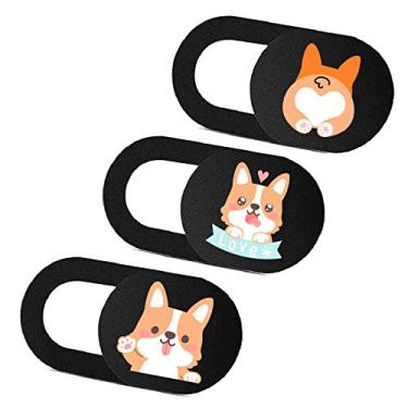 Imagem de IMNEXT2U Capa para câmera de laptop, pacote com 3, capas de webcam de computador ultrafinas para Echo Show, iPad, tablet, Chromebook, PC - KOJI