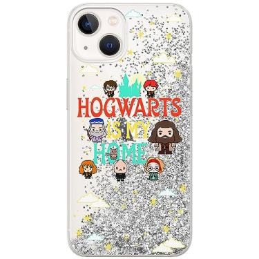 Imagem de ERT GROUP Capa de celular para Apple iPhone 13 original e oficialmente licenciada padrão Harry Potter 237 otimamente adaptada ao celular, com efeito de transbordamento de glitter