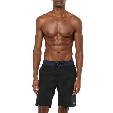Imagem de Bermuda Calvin Klein Swimwear D'Água Cupro Tag Chumbo-Masculino