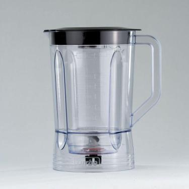 Imagem de 9818 - Copo Mondial L1000 L1100 Turbo Inox L1200 w Cristal Sangel (Tampa Pta)