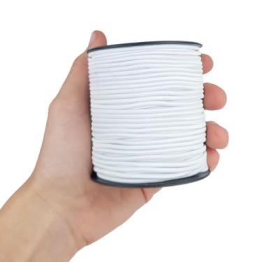 Imagem de Elástico Roliço Colorido - 2,2mm - 50 Metros- Nybc Cor Branco - 101
