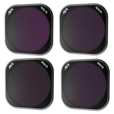 Imagem de Coyktonty Filtros de lente para Insta360 Ace Pro/Ace Pro 2, conjunto de filtros de proteção de lente à prova d'água (ND8PL+ND16PL+ND32PL+ND64PL)