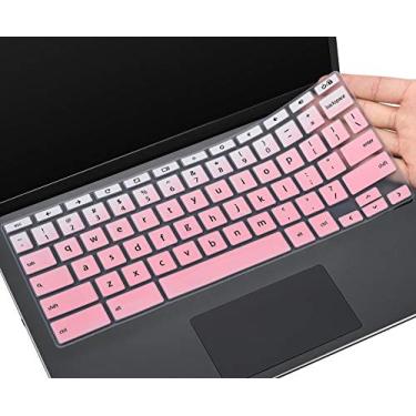 Imagem de CaseBuy Capa de teclado para HP Chromebook 11A G8 / G8 EE / 11MK G9 / 11MK G9 EE, HP 11.6 Chromebook 11a-na0010nr/na0021nr/na0030nr/na0040nr/na0050nr/na0060nr & HP Chromebook x366 0 11 G3 EE, rosa