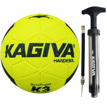 Imagem de Bola Handebol Kagiva K3 Tecnofusion Handball Mais Inflador-Unissex