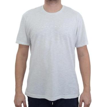 Imagem de Camiseta Masculina Ogochi Slim Branco Gelo - 0065-Masculino