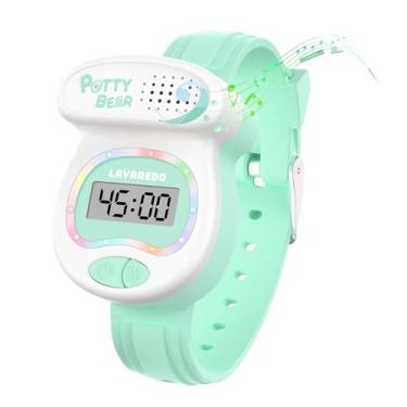 Imagem de NN BEN NEVIS Relógio de treinamento de banheiro, temporizador em forma de vaso sanitário e luzes coloridas de LED, auxílio de treinamento de banheiro infantil, lembre a criança de ir ao banheiro,