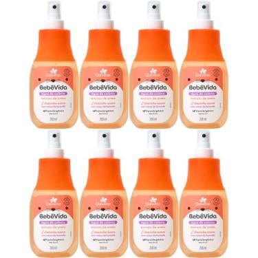 Imagem de 8UN Agua de Colonia Bebe Vida Extrato de Aveia 200ml Davene