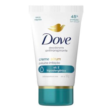 Imagem de Dove Desodorante Antitranspirante em Creme Sérum Previne Irritação 50 G