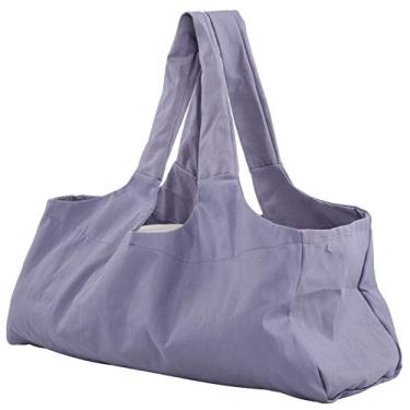 Imagem de Saco de Esteira de Yoga, 29x9x12in Grandes Sacos de Bagagem de Pacote de Yoga, Bolsos Multi Funcionais Esteira de Yoga Tote Sling Transportadora para Mulher