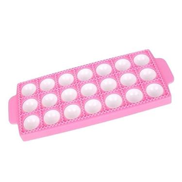 Imagem de Molde redondo para ravióli, rolo de massa, molde de cortador de bolinho de massa, molde de ravióli, molde de pastelaria, prensa de massa, plástico