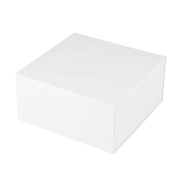 Imagem de PLINJOY Caixa de presente magnética pacote com 15 caixas de presente brancas pequenas com fecho de tampas a granel, caixas de presente de papelão de luxo para presentes, pedido de dama de honra,