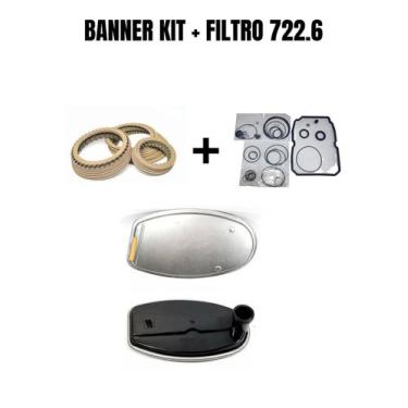 Imagem de Banner kit com filtro do câmbio automático 722.6 - TRANSNATION