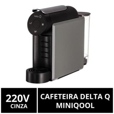 Imagem de Cafeteira Cápsulas Delta Q, MiniQool, Cinza, 220V, 220V