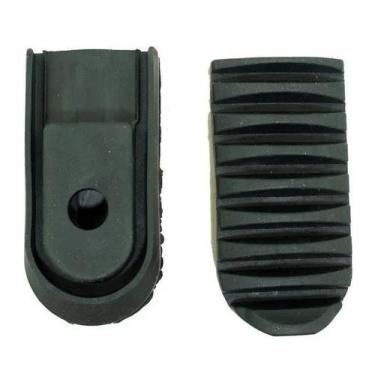 Imagem de Par Borracha Estribo Pedaleira Dianteira Honda Nxr 150 Bros - Brv Borr