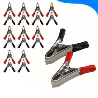 Imagem de KIT 20 unidades garras de jacare 10 amperes - CARDAD