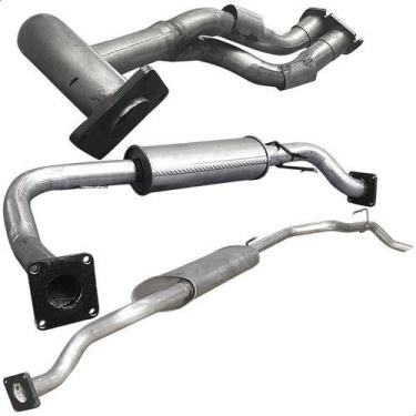 Imagem de Escapamento Completo S10 2.2 Cabine Dupla Estendida 97 A 99 - ScapJá