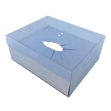 Imagem de 10 Caixas Para Ovo De Colher 250G, Em Acetato, Páscoa - Embala Cristal