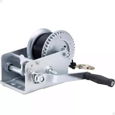 Imagem de Guincho Manual Catraca 2500lbs Carreta Barcos Lanchas 1700kg - LORBEN