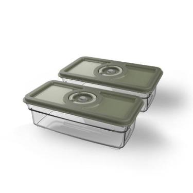 Imagem de Potes Herméticos Electrolux para Fechamento a Vácuo 02 Unidades, Não s