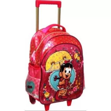 Imagem de Mochila Grande Com Rodinha Escolar Infantil Rosinha Liberty - Pacific