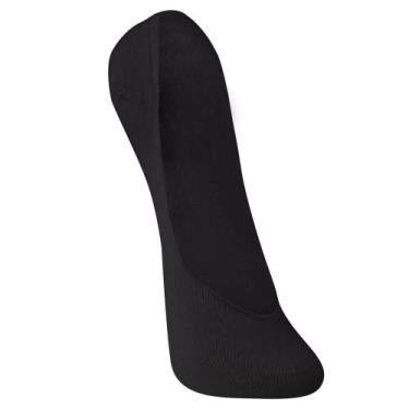 Imagem de Meia Sapatilha Algodão Trifil 6811 Cavada, Preto, U (35/38)