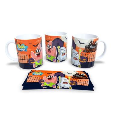 Imagem de Canecas de Porcelana Personalizadas Halloween 3 - Estampa Sublimada, M