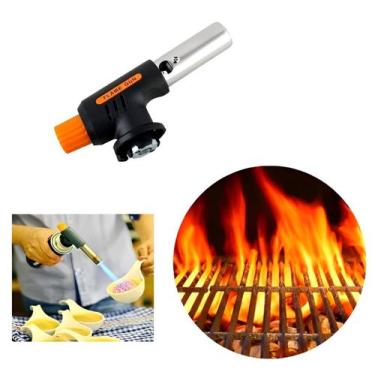 Imagem de Maçarico Acendedor Automático Churrasqueira Fogão Cozinha - ZEM