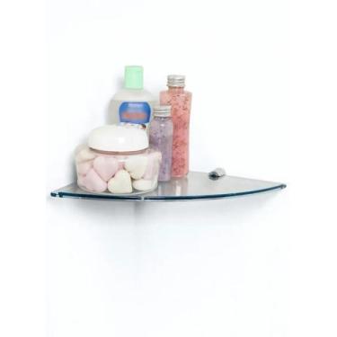 Imagem de Prateleira Organizadora De Canto Incolor Cantoneira - JW SHOP, Transpa