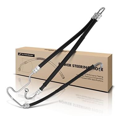 Imagem de A-Premium Conjunto de mangueira de linha de pressão de direção hidráulica compatível com BMW Série E60 525i 2004-2005 530i 2003-2005 da bomba superior