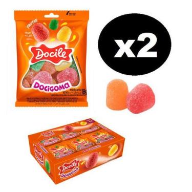 Imagem de 2 Caixas Bala de Goma Mini Sino Sortido 24X18g - Docile