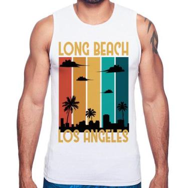 Imagem de Regata Long Beach Los Angeles - Foca na Moda, Branco, M