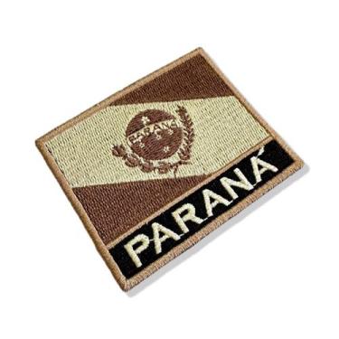 Imagem de BE0174N-004 Bandeira Paraná Patch Bordado 7,5x6,3cm - BR44