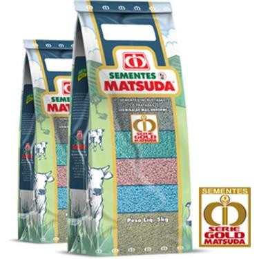 Imagem de Sementes Incrustadas De Capim Mombaça Matsuda 20kg