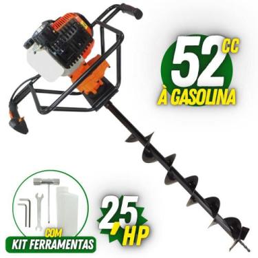 Imagem de Perfurador de Solo á Gasolina Para a Construção Civil Vulcan Trent VPS