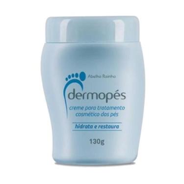 Imagem de Dermopés Creme Para Tratamento Pés Ressecados 130g (azul) - Abelha Rai