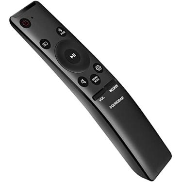 Imagem de Controle remoto de substituição AH81-13358A adequado para sistema de alto-falantes Samsung Sound Bar HW-A430 HW-N450 HW-N550 HW-A470 HW-A650 HW-N650 HW-N850 HW-N950 HW-Q60R HW-Q70R HW-Q8500 T HW-Q9