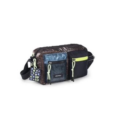 Imagem de Bolsa Transversal Esportiva Nylon Up4You Luxcel BU78767, Bronze