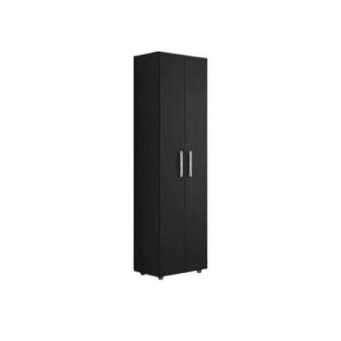 Imagem de Armario Multiuso 2 Portas Beatriz Preto REAJL - REAJL Moveis, Preto