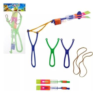 Imagem de Kit com 12 Brinquedos: Foguete e Helicóptero Voador com LED para Crianças (12)