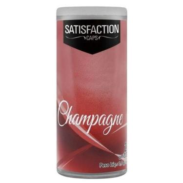 Imagem de Bolinha Vaginal Excitante Satisfaction Champagne 2 Capsulas Perfumadas