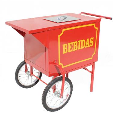 Imagem de Carrinho de bebidas com isolamento térmico - Mod 4264