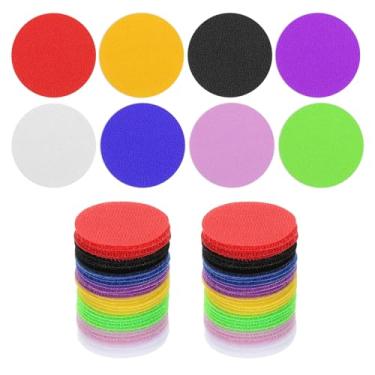 Imagem de PATIKIL 40 peças de pontos de carpete para sala de aula, marcadores pequenos de 5 cm, marcadores de pontos de piso para professores do ensino fundamental, material pré-escolar, multicolorido